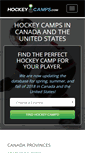Mobile Screenshot of hockeycamps.com